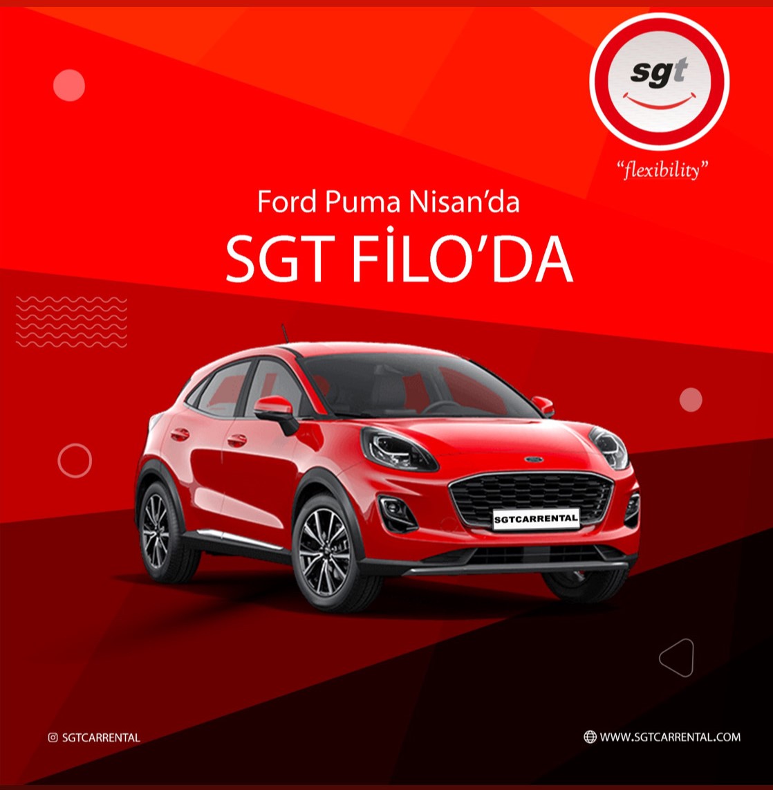 Ford Puma Nisan ayında SGT Filo'da.. %>