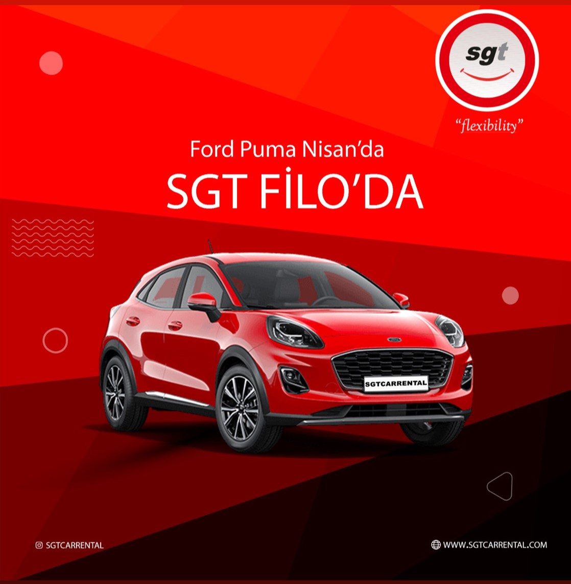 Ford Puma ist im April bei SGT Fleet.